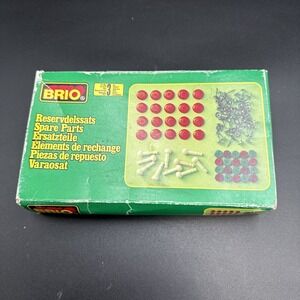 Vintage Brio Wooden Train Spare Parts Set 33392‎ Boxed Sealed Parts Container